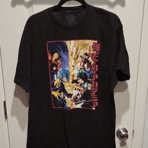 Black Anime Graphic Tee